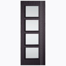 LPD Doors Ash Grey Zanzibar Glazed Door - JJ Building Materials