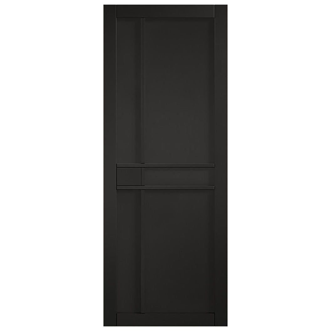 LPD Doors Black Greenwich Solid Internal Door - JJ Building Materials