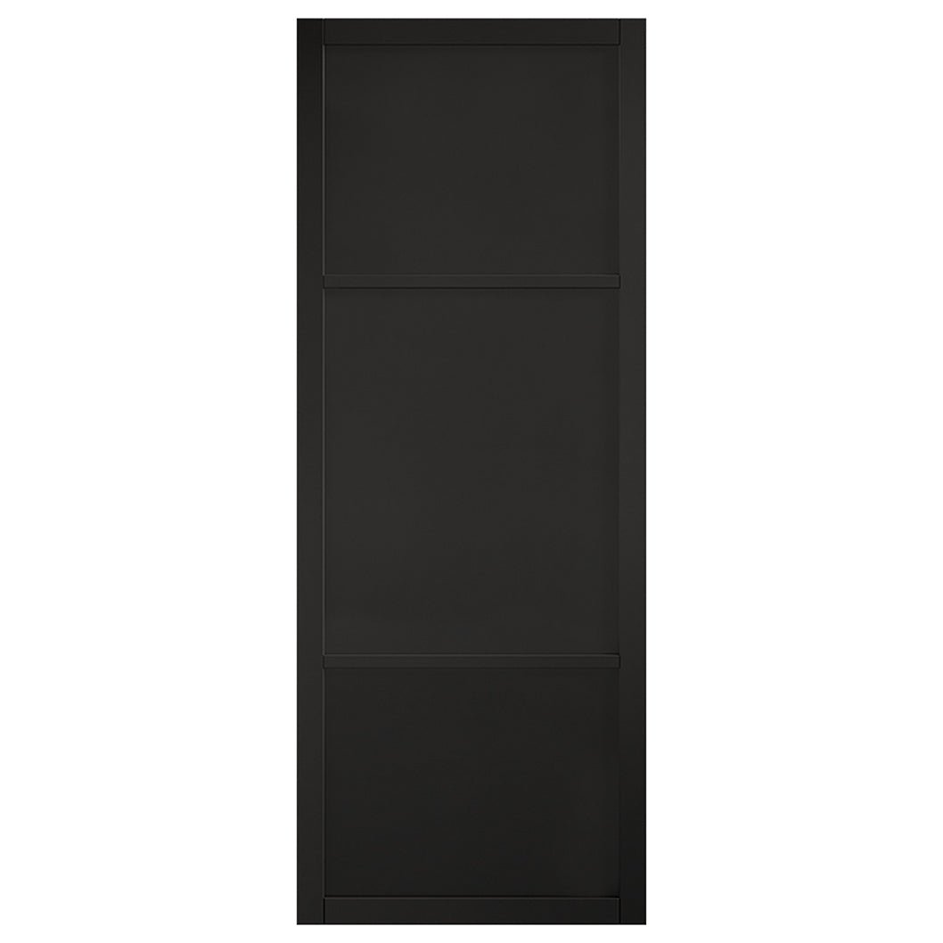 LPD Doors Black Sutton 3 Panel Internal Door - JJ Building Materials