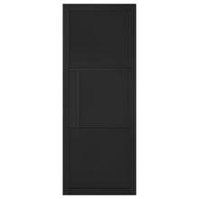 LPD Doors Black Tribeca 3 Panel Solid Internal Door - JJ Building Materials