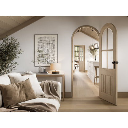 LPD Doors Blonde Oak Curved Door Frame - JJ Building Materials