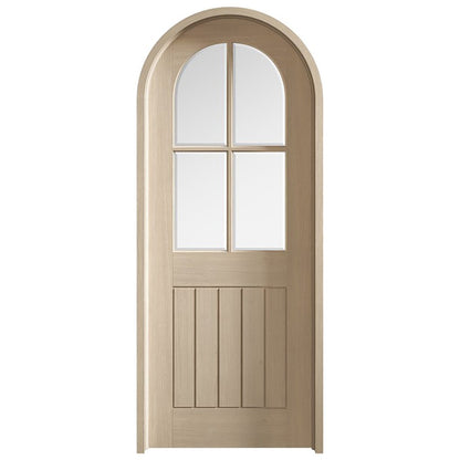 LPD Doors Blonde Oak Curved Door Frame - JJ Building Materials