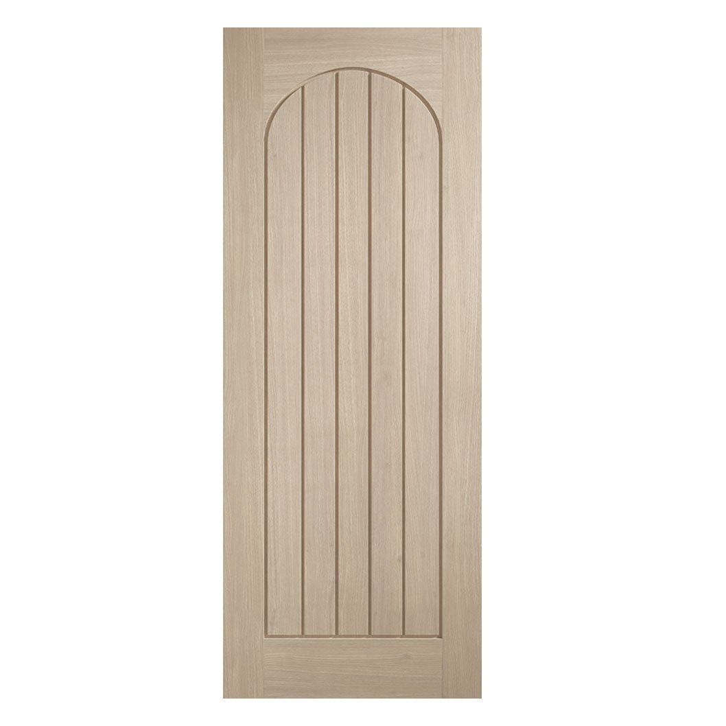 LPD Doors Blonde Oak Mexicano Pre Finished Arch Top Internal Door - JJ Building Materials