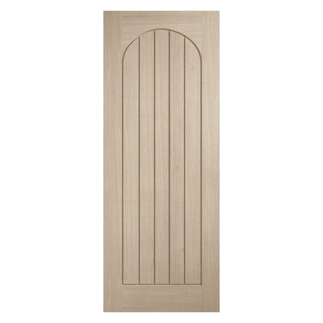 LPD Doors Blonde Oak Mexicano Pre Finished Arch Top Internal Door - JJ Building Materials