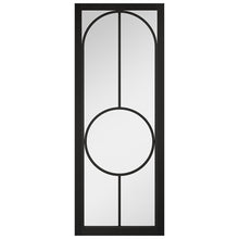 LPD Doors Bowery Black Clear Glass Internal Door - JJ Building Materials