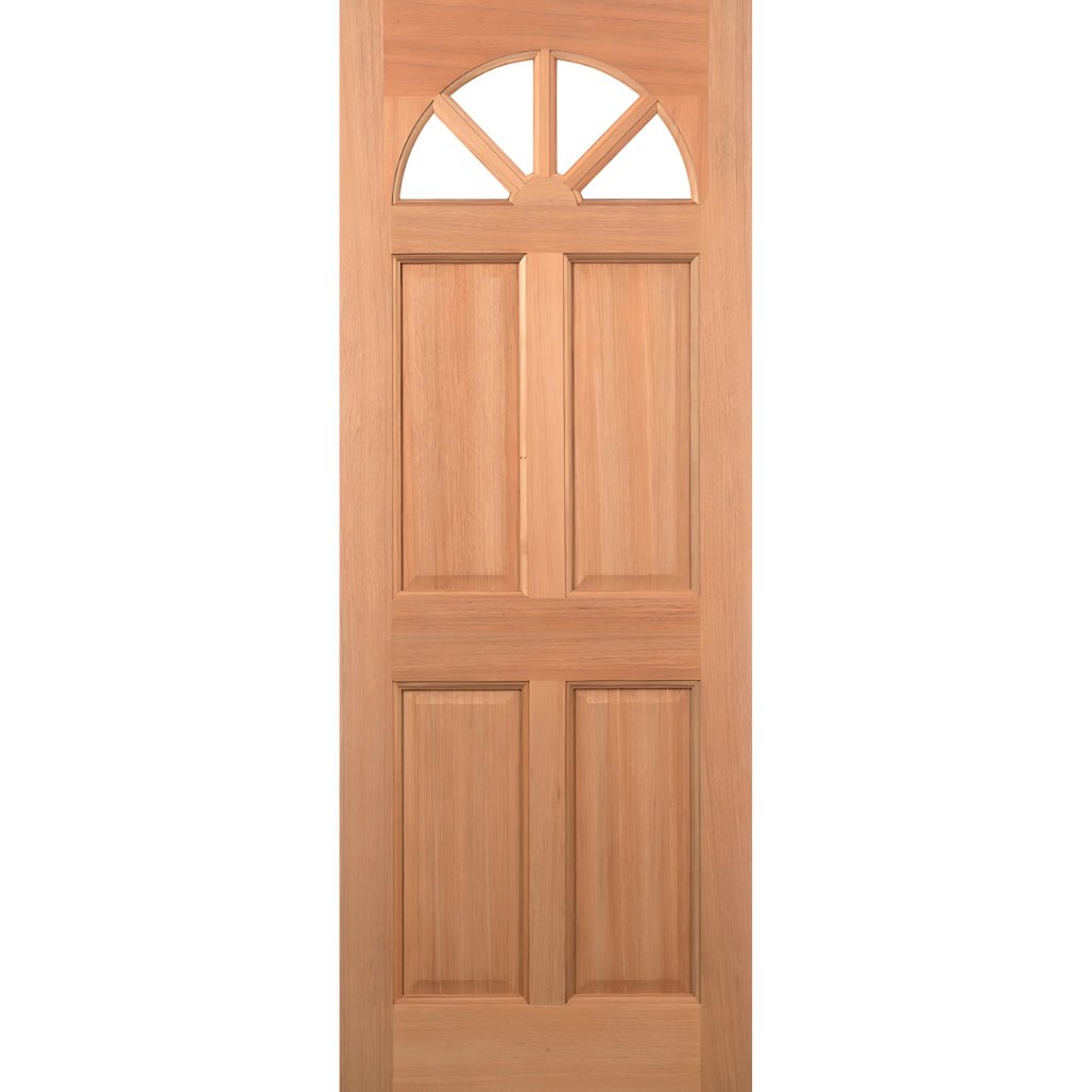 LPD Doors Carolina M&T 4 Panel Hardwood External Door - JJ Building Materials