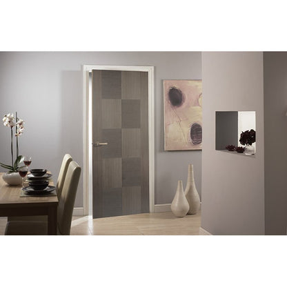 LPD Doors Chocolate Grey Apollo Solid Internal Door - JJ Building Materials