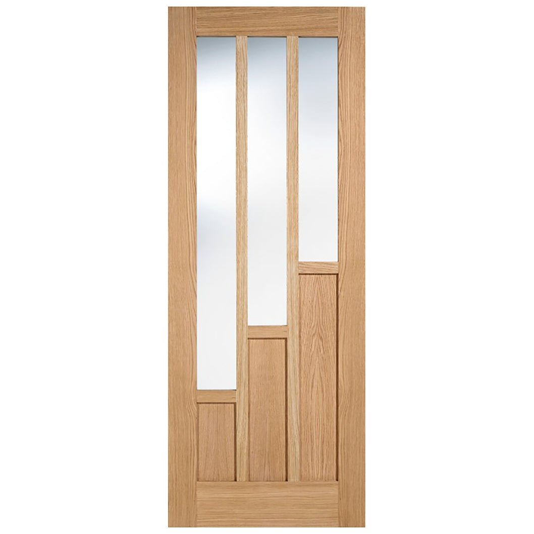 LPD Doors Coventry 3 Light Glazed Plus Internal Door - JJ Building Materials
