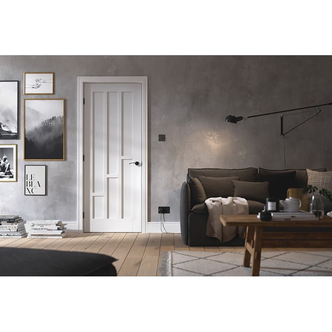 LPD Doors Coventry 6 Panel FD30 Fire Door - JJ Building Materials