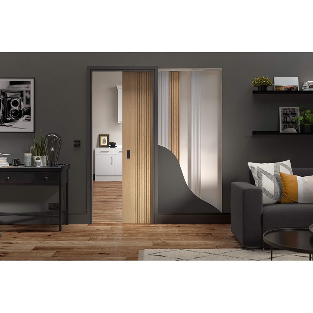 LPD Doors Double Pocket Door Simultaneous Opening & Closing System - JJ Building Materials