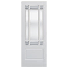 LPD Doors Downham Clear Bevelled Glass Prime Plus Interior Door - JJ Building Materials