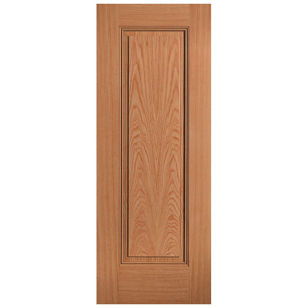 LPD Doors Eindhoven 1-Panel Primed FD30 Fire Door - JJ Building Materials