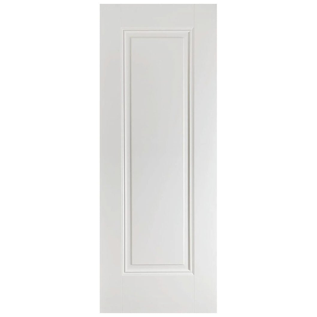 LPD Doors Eindhoven 1-Panel Primed FD30 Fire Door - JJ Building Materials