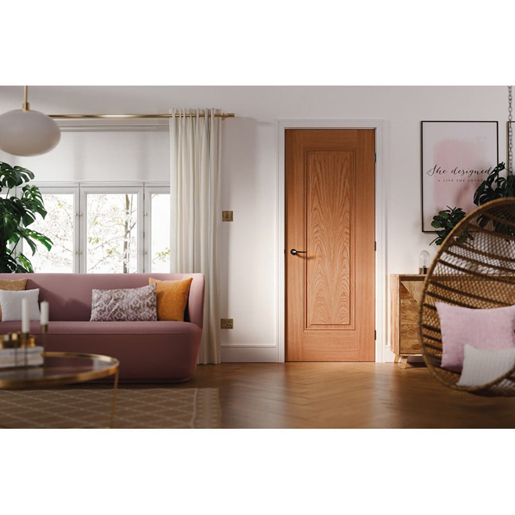 LPD Doors Eindhoven 1-Panel Primed Internal Door - JJ Building Materials