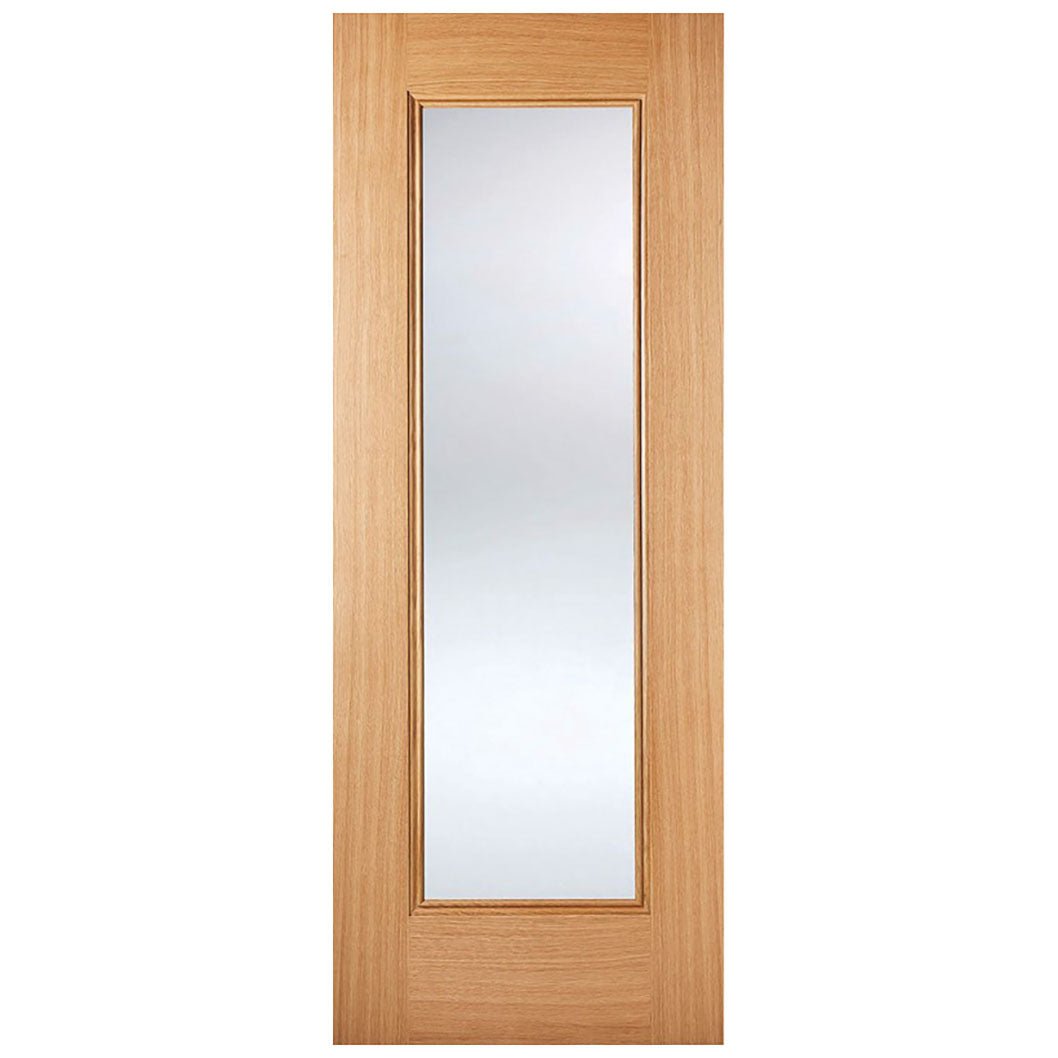 LPD Doors Eindhoven 1L Glazed Primed Internal Door - JJ Building Materials