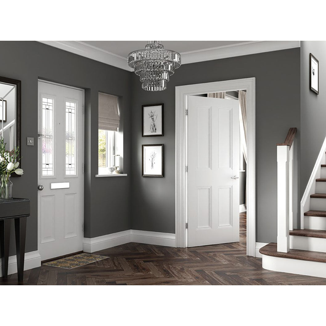 LPD Doors Four-Panel Interior Door - JJ Building Materials