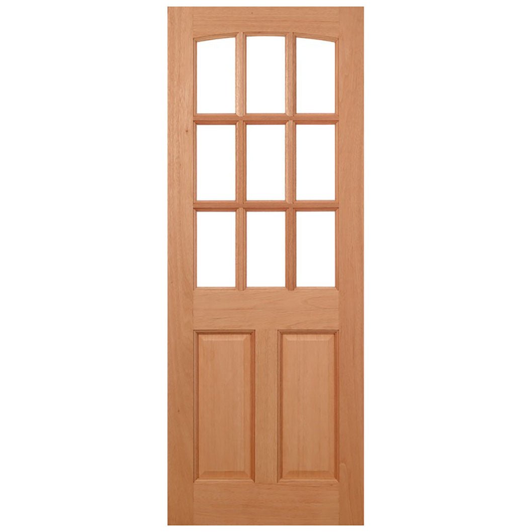 LPD Doors Georgia Dowel Hardwood External Door - JJ Building Materials