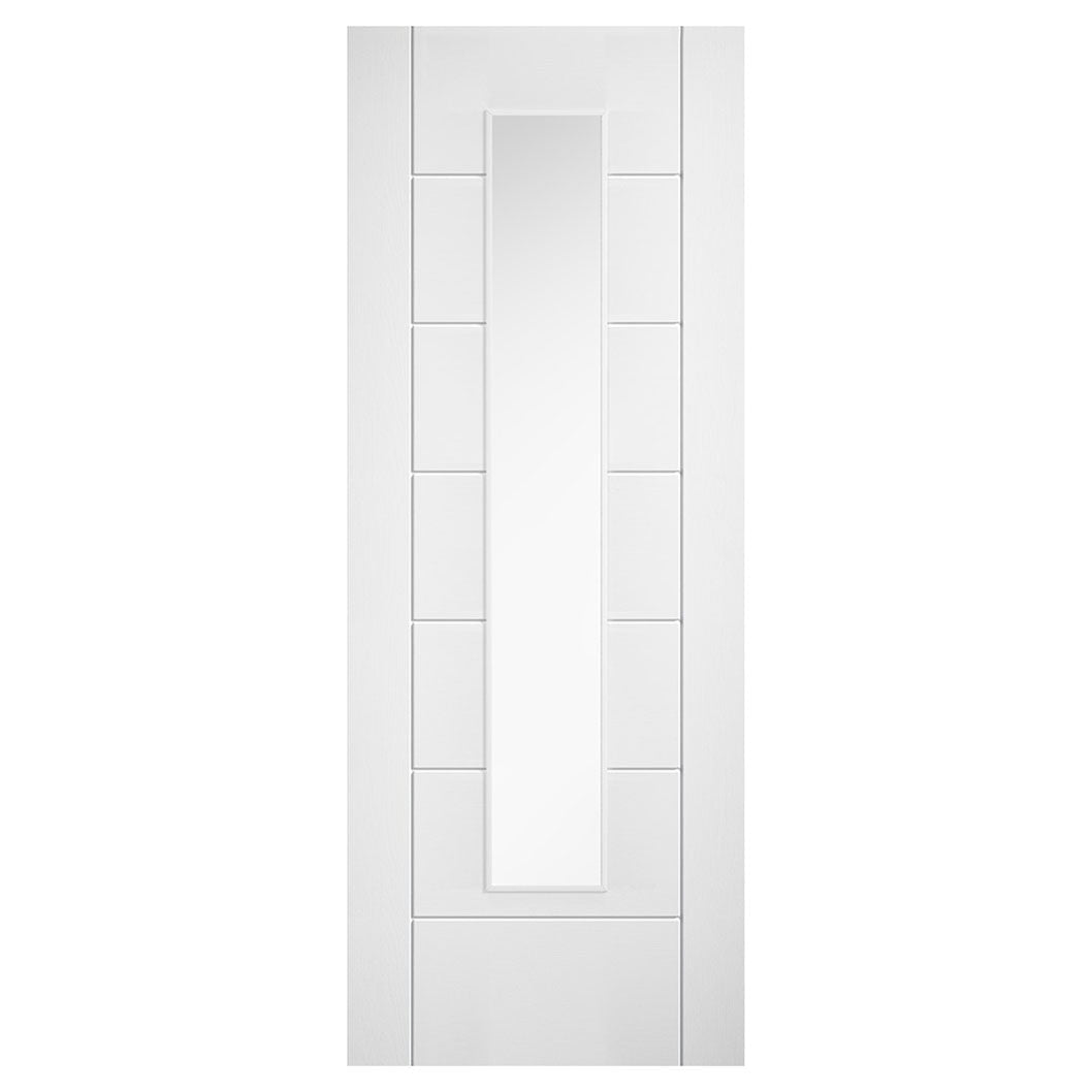 LPD Doors Glazed Linear 7 Panel Door - JJ Building Materials