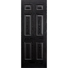 LPD Doors GRP Black Colonial 6P External Door - JJ Building Materials