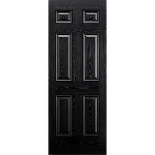 LPD Doors GRP Black Colonial 6P External Door