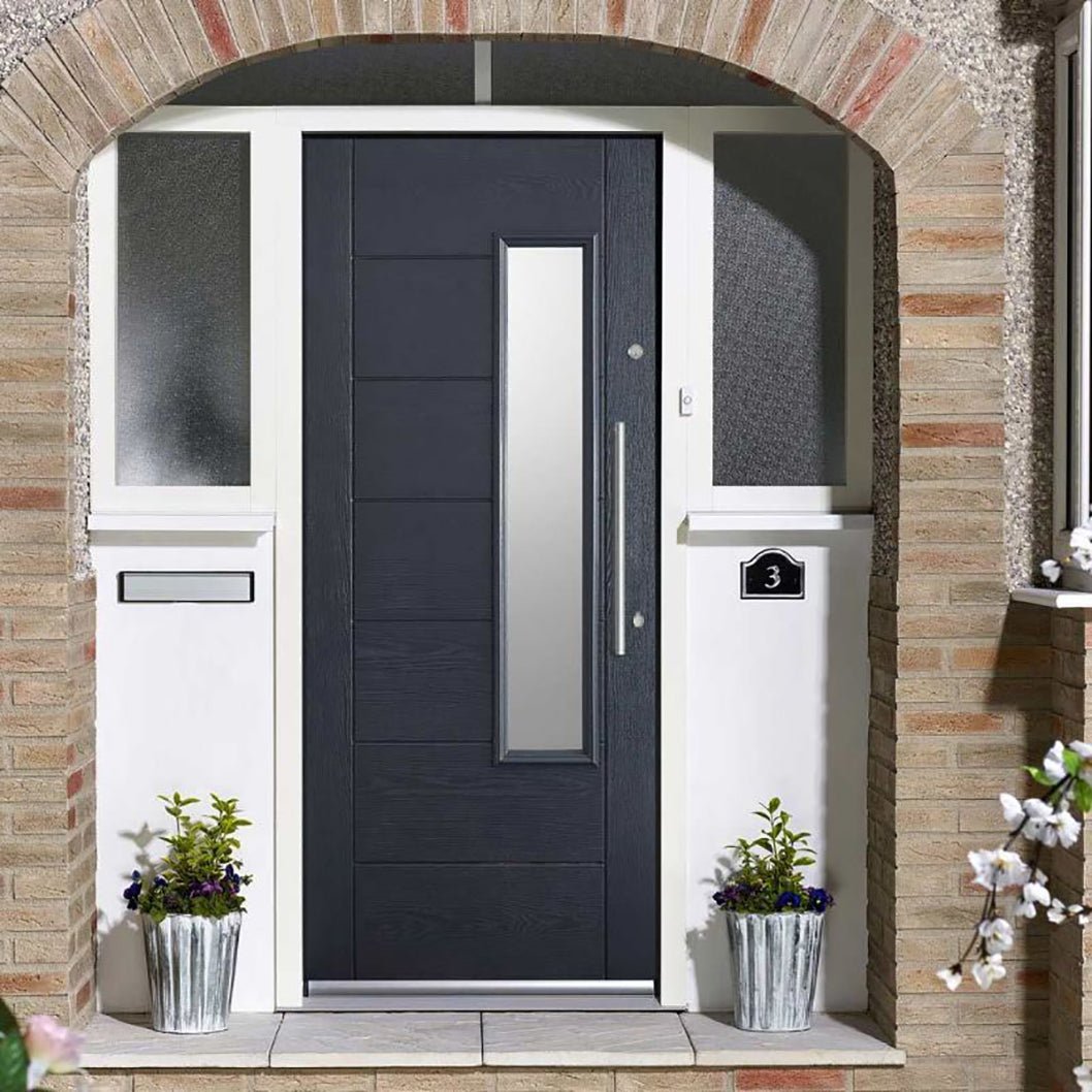 LPD Doors GRP Newbury Glazed External Door - JJ Building Materials