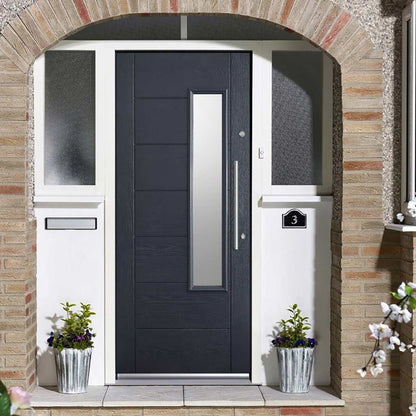LPD Doors GRP Newbury Glazed External Door - JJ Building Materials