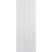 LPD Doors GRP White Colonial 6P External Door - JJ Building Materials
