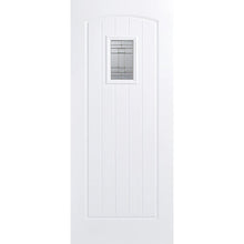 LPD Doors GRP White Cottage Glazed External Door - JJ Building Materials