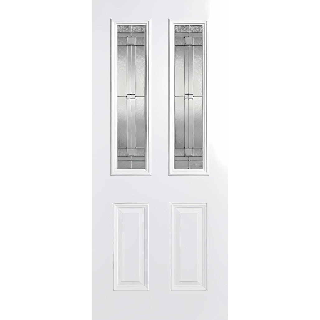 LPD Doors GRP White Malton Glazed External Door - JJ Building Materials