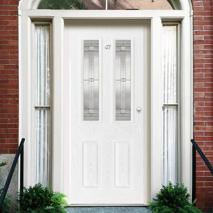 LPD Doors GRP White Malton Glazed External Door - JJ Building Materials