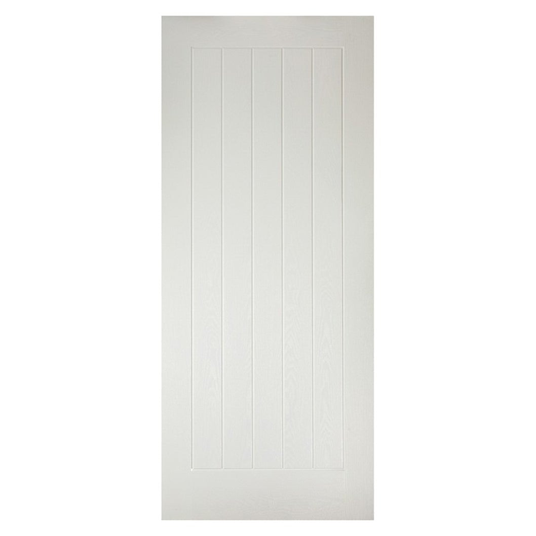 LPD Doors GRP White Mexicano External Door - JJ Building Materials