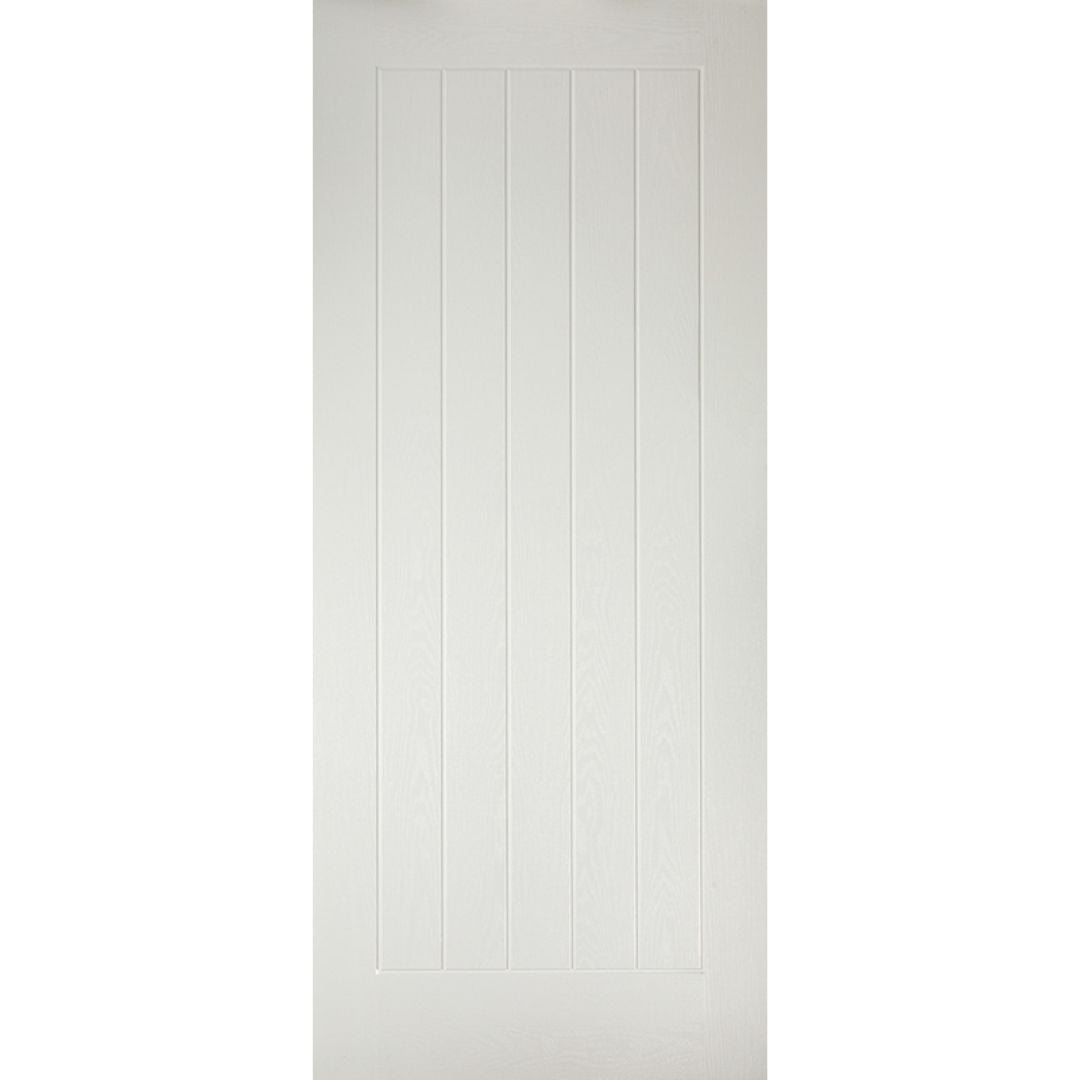 LPD Doors GRP White Mexicano External Door - JJ Building Materials