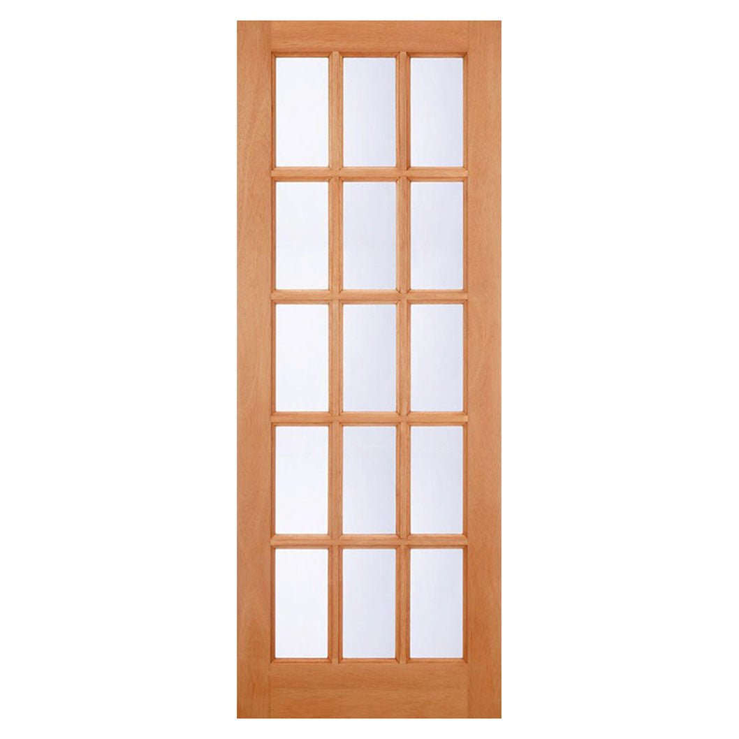 LPD Doors Hardwood M&T SA77 Clear Glass Door - JJ Building Materials