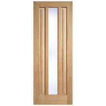 LPD Doors Kilburn Oak Glazed Door - JJ Building Materials