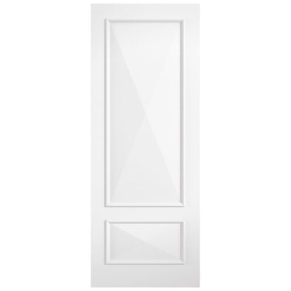 LPD Doors Knightsbridge White Primed FD30 Fire Door - JJ Building Materials