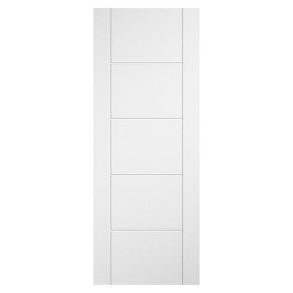 LPD Doors Ladder MK1 White Laminate FD30 Fire Door - JJ Building Materials