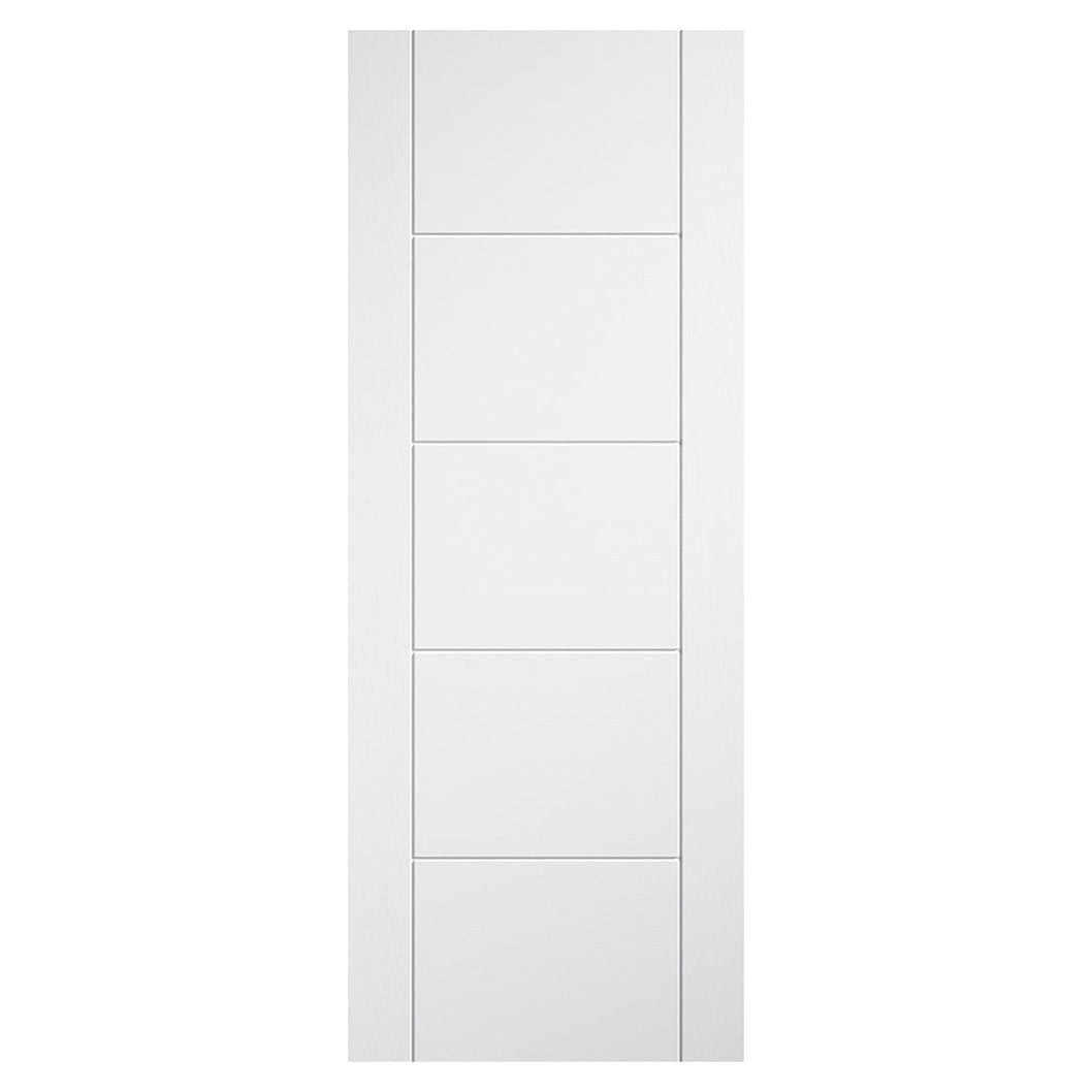 LPD Doors Ladder MK1 White Laminate Internal Door - JJ Building Materials