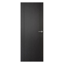 LPD Doors Laminate Black Monaco FD30 Fire Door - JJ Building Materials