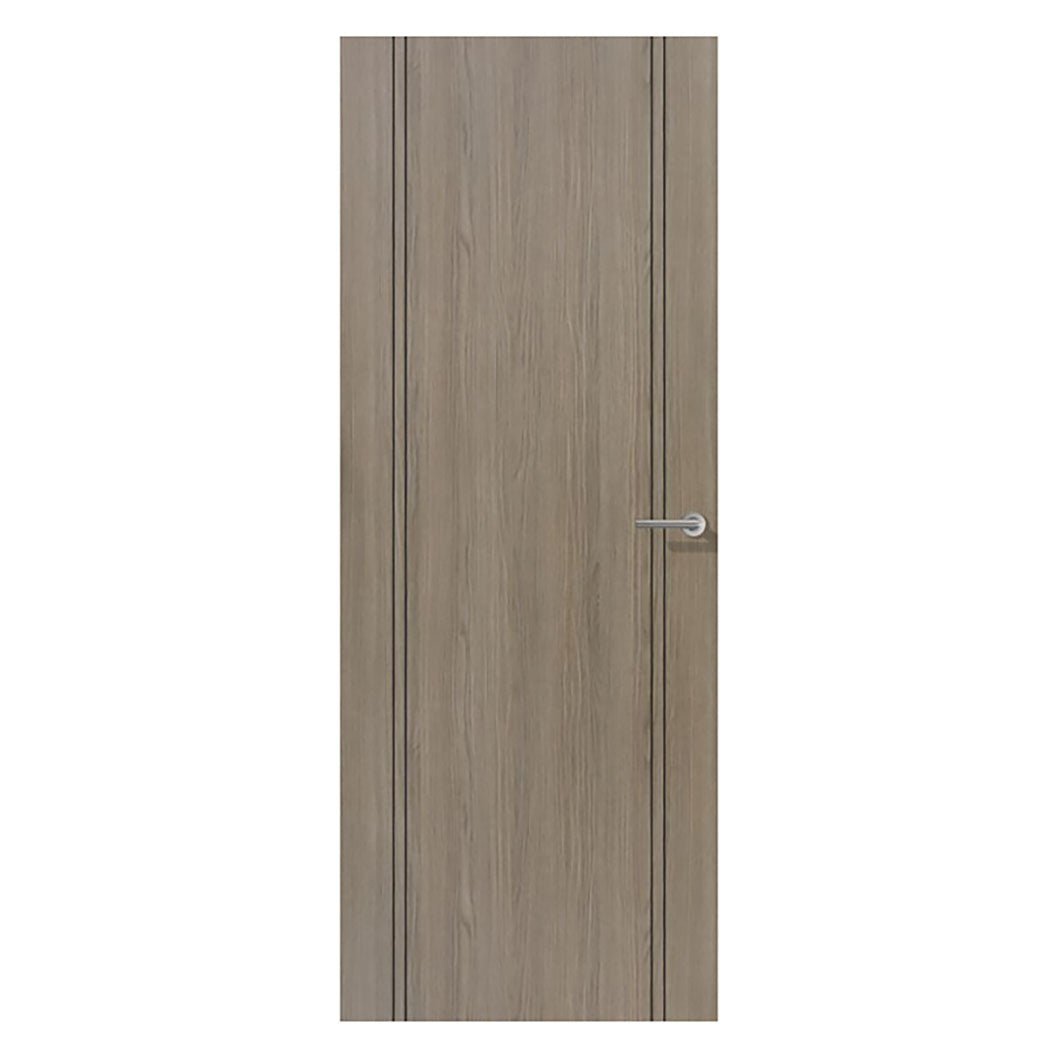 LPD Doors Laminate Black Monaco FD30 Fire Door - JJ Building Materials