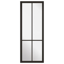 LPD Doors Liberty 1981x686x35mm Black Glazed Internal Door - JJ Building Materials