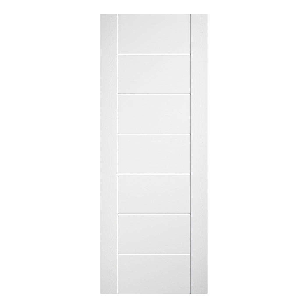 LPD Doors Linear 7 Panel FD30 Fire Door - JJ Building Materials