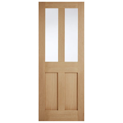 LPD Doors London 2-Panel 2-Lite Interior Door - JJ Building Materials