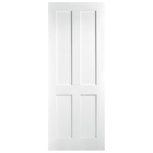 LPD Doors London 4-Panel FD30 Fire Door - JJ Building Materials