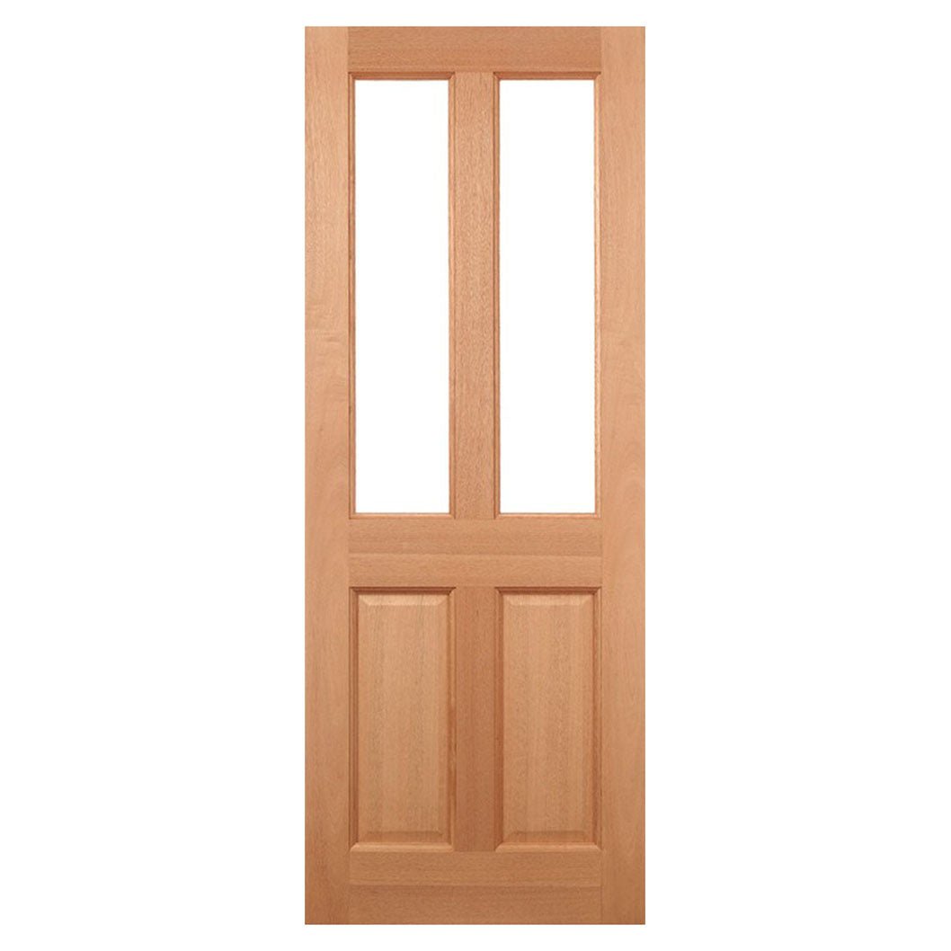 LPD Doors Malton Hardwood Door with Obscure Double Glazed Glass - JJ Building Materials