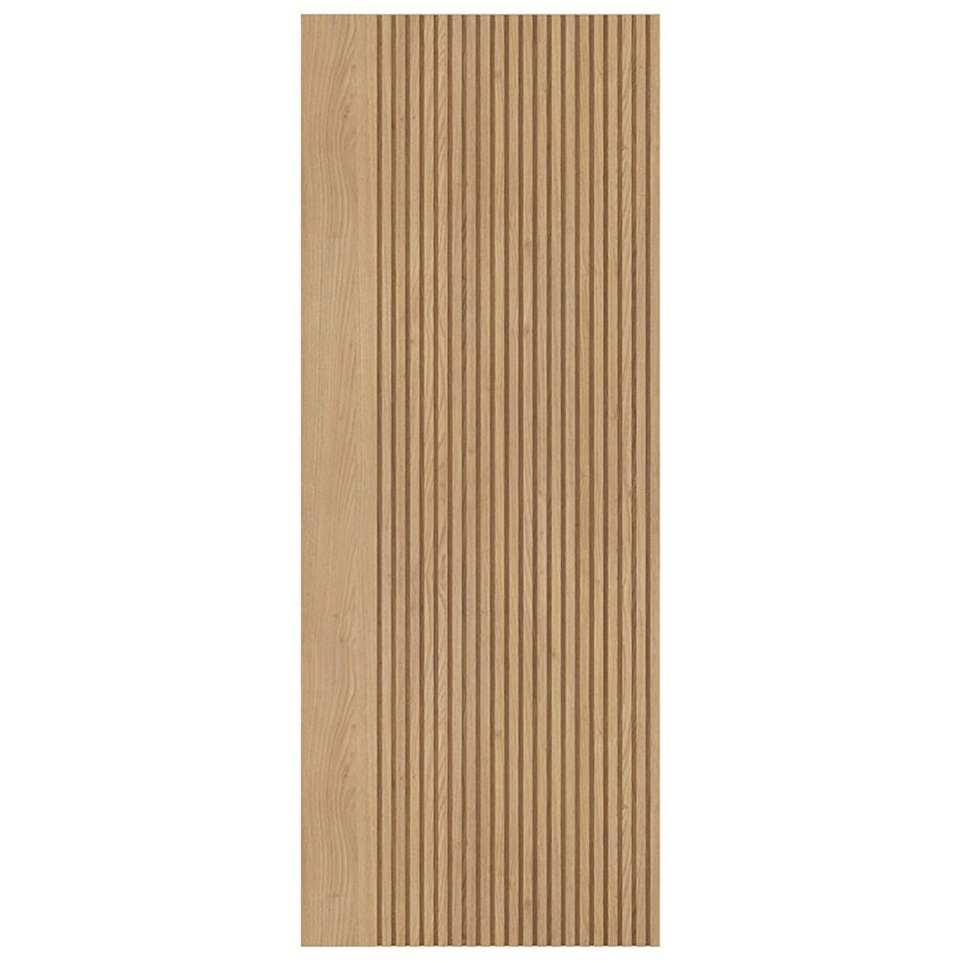 LPD Doors Melbourne Oak Prefinished FD30 Fire Door - JJ Building Materials