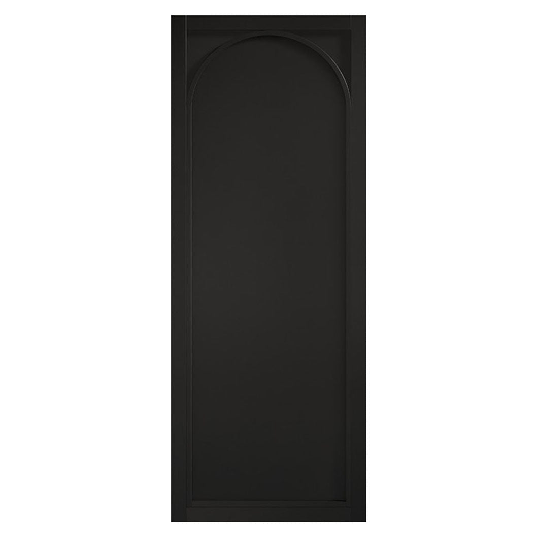 LPD Doors Melrose Black 1 Panel Internal Door - JJ Building Materials