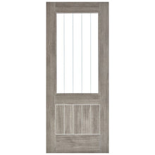 LPD Doors Mexicano Light Grey Laminate Glazed Internal Door - JJ Building Materials