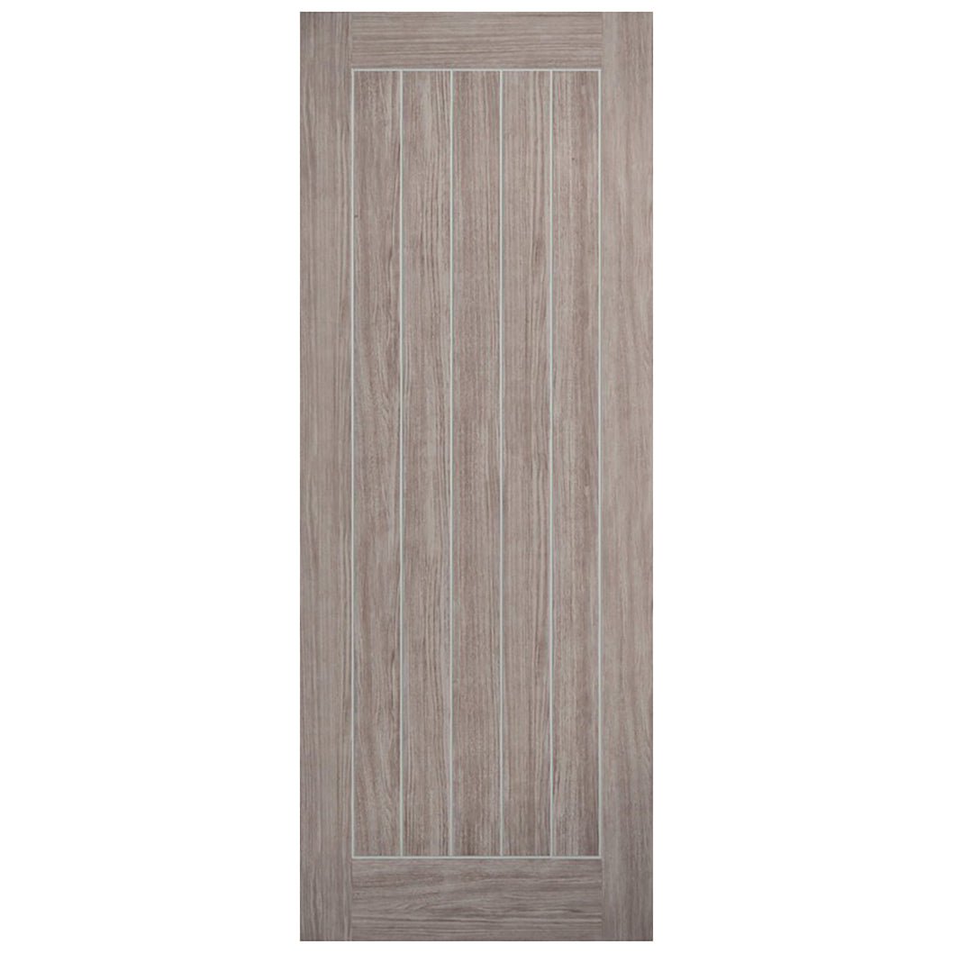 LPD Doors Mexicano Light Grey Laminate Solid Internal Door - JJ Building Materials