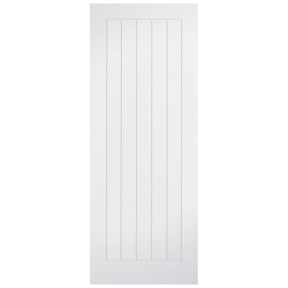 LPD Doors Mexicano White Primed FD60 Fire Door - JJ Building Materials