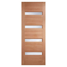 LPD Doors M&T Balham Hardwood External Door with Double Glazed Frosted Glass - JJ Building Materials